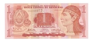 Honduras 1 Lempira 2010