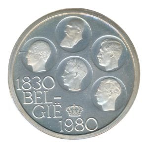 België 500 Francs 1980 150 jaar Onafhankelijkheid