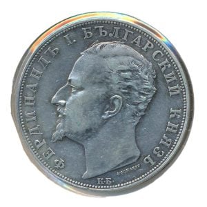 Bulgarije 5 Leva 1894