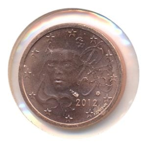 Frankrijk 1 eurocent 2012