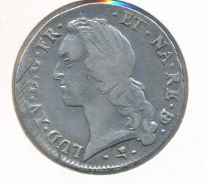 Frankrijk 1 Ecu 1767 (Zeer fraai)