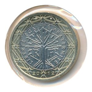 Frankrijk 1 euro 2012