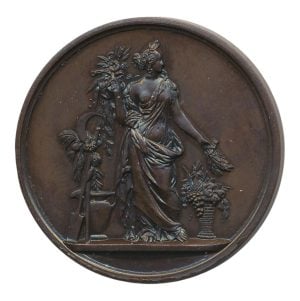 Frankrijk 4e tentoonstelling in Nièvre prijspenning 1875