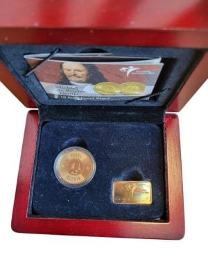 Nederland 10 euro goud proof 2007 Michiel de Ruyter in cassette
