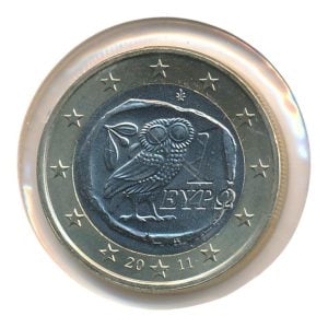Griekenland 1 euro 2011