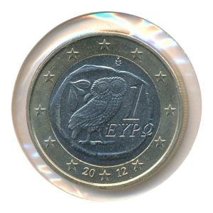 Griekenland 1 euro 2012