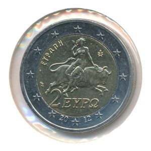 Griekenland 2 euro 2012