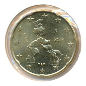 Italië 20 eurocent 2012