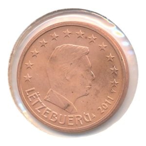 Luxemburg 5 eurocent 2011