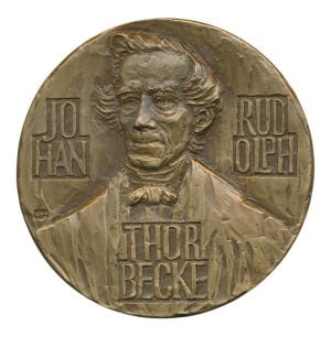 Nederland Thorbecke 100 jaar later penning 1972