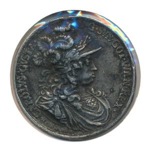 Zweden Carl August & Hedewig Eleonora penning