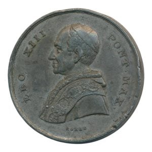 Vaticaanstad Paus Leo XIII penning ca. 1870