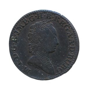 België 2 Liard/Oorden 1749