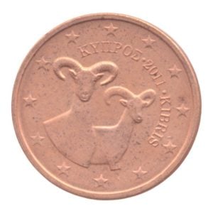 Cyprus 2 eurocent 2011