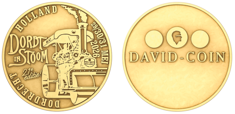 Dordt in Stoom-penning & David-Coin