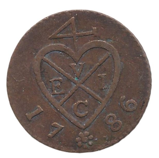 Britse Oost-Indische Compagnie 1 Keping 1786