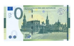 Duitsland 0-Euro biljet Residenzschloss und Hofkirche Dresden 2026