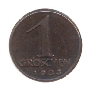 Oostenrijk 1 Groschen 1933