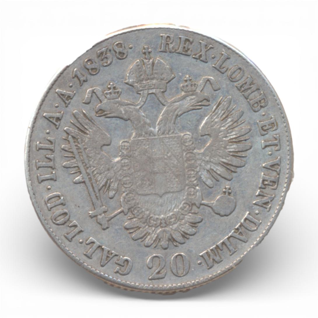 Oostenrijk 20 Kreuzer 1838 B