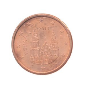 Spanje 1 eurocent 2014