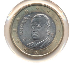 Spanje 1 euro 2014
