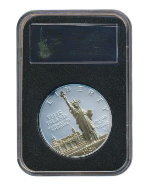 Verenigde Staten 1 dollar 1986-S 100e verjaardag Vrijheidsbeeld in slab