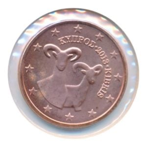 Cyprus 2 eurocent 2013