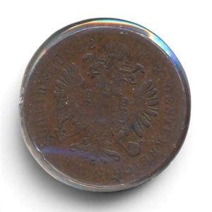 Oostenrijk 1 Kreuzer 1859 B