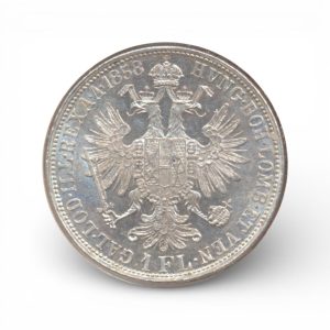 Oostenrijk 1 Florin 1858 A