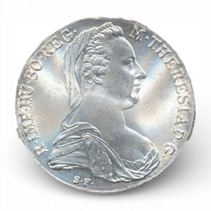 Oostenrijk 1 Thaler 1780 Restrike