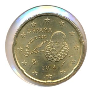 Spanje 20 eurocent 2014