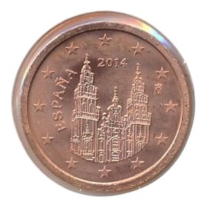 Spanje 2 eurocent 2014