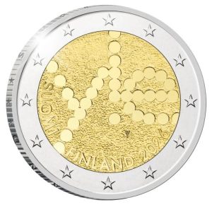 Finland 2 Euro 2026 100 jaar Yle (publieke omroep)