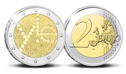 Finland 2 Euro 2026 100 jaar Yle (publieke omroep)