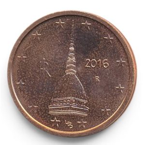 Italië 2 eurocent 2016