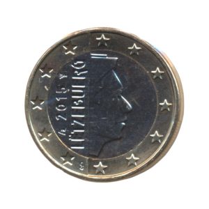Luxemburg 1 euro 2015