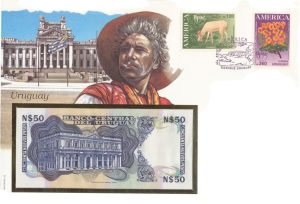 Uruguay Numisbrief 1992