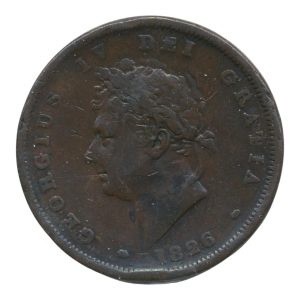 Verenigd Koninkrijk 1 Penny 1826 George IV
