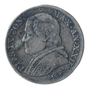 Vaticaanstad 1 Lira 1868 Pon. Max.