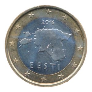 Estland 1 euro 2016