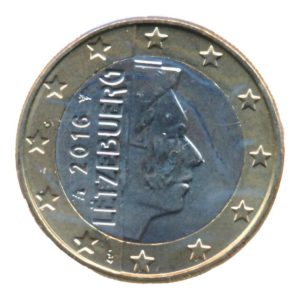 Luxemburg 1 euro 2016