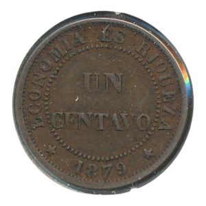 Chili 1 Centavo 1879