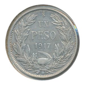 Chili 1 Peso 1917