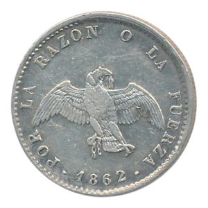 Chili 1 Decimo 1862