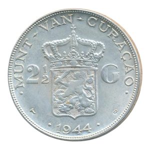 Curaçao 2,5 Gulden 1944