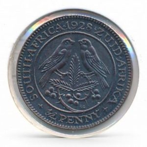 Zuid-Afrika 1/4 Penny 1928