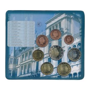 Luxemburg Euroset UNC 2002