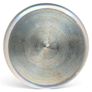 Juliana 1 gulden 1967 zilver - 1 zijde blanco