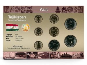 Tadzjikistan muntset Somoni incl. certificaat