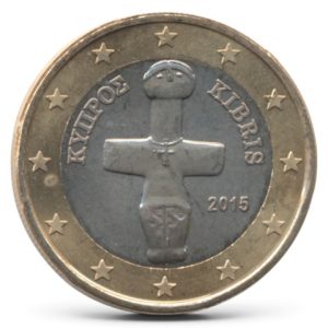 Cyprus 1 euro 2015